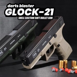 GLOCK Blowback Pistol Toy Gun Shell Ejecting-2
